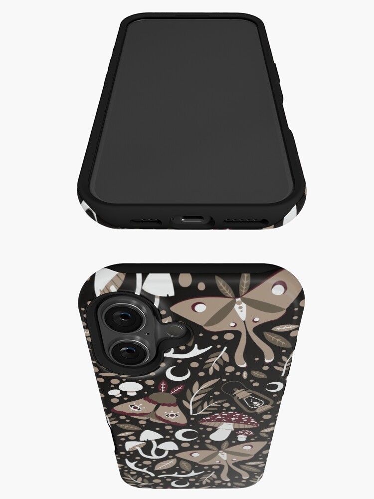 Thumbnail 3 of 4, iPhone Case, The Woods (Dark) designed and sold by daisydandy.