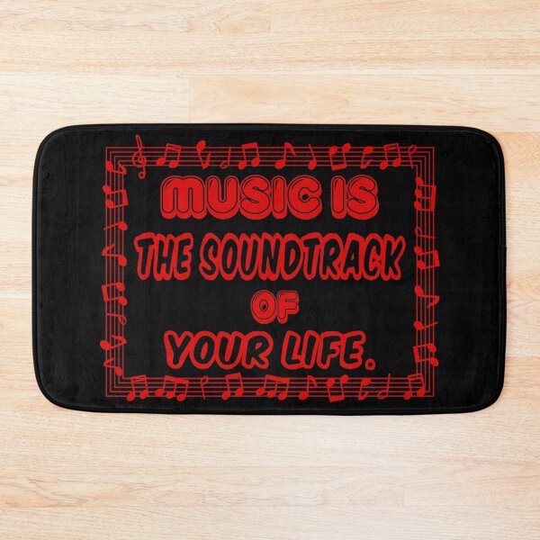 Item preview, Music is the soundtrack of your life! designed and sold by Fashimation20.