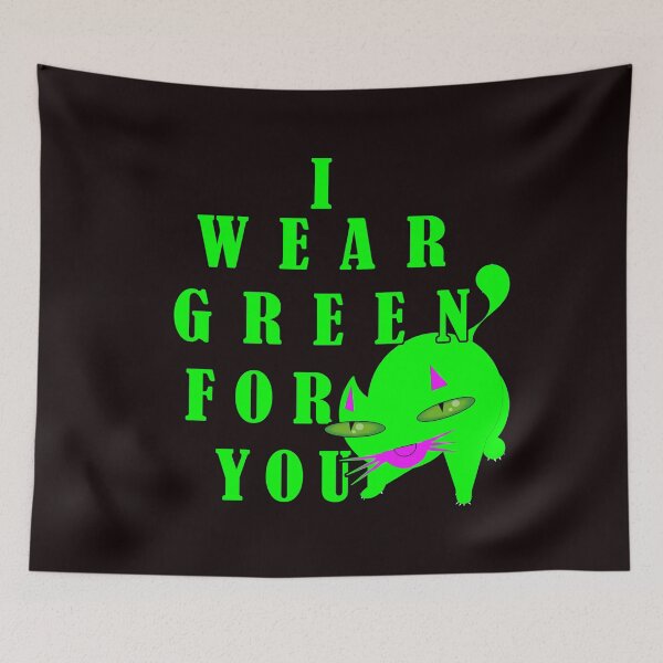 Item preview, In May We Wear Green Mental Health Awareness designed and sold by roleshop.