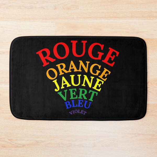 Item preview, French Colours of the Rainbow Design designed and sold by Voici.