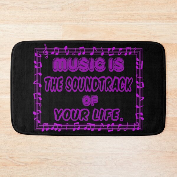 Item preview, Music is the soundtrack of your life! designed and sold by Fashimation20.