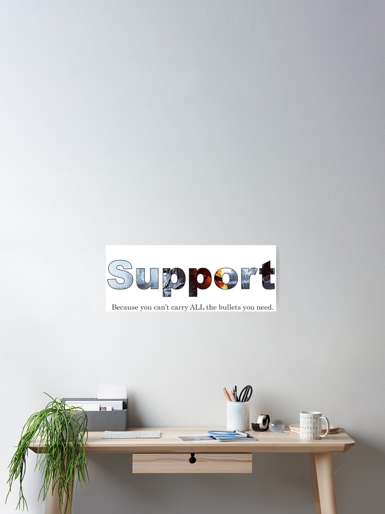 Thumbnail 2 of 3, Poster, Support BF designed and sold by DarkDynamic.