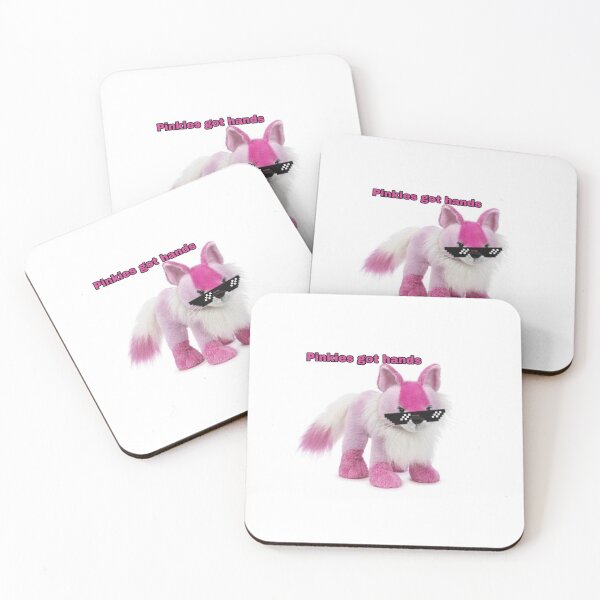 Item preview, Webkinz pinkies got hands clout meme designed and sold by dyslsexyia.