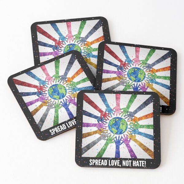 Item preview, Spread Love, Not Hate! designed and sold by NATHYSCREATION.