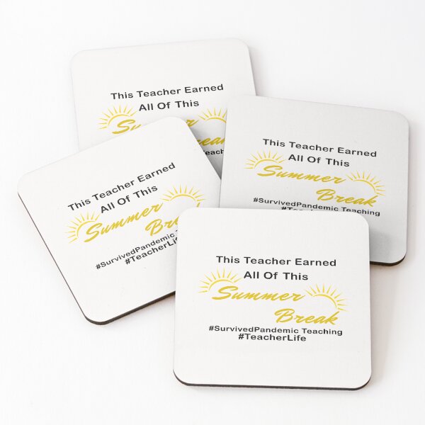 Item preview,  This Teacher Earned All Of This Summer Break Teacher Life designed and sold by oussimakh.