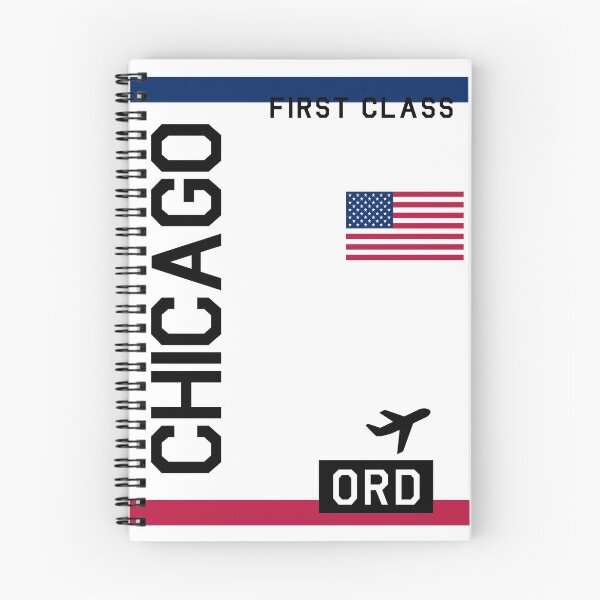 Item preview, Flight Ticket Chicago designed and sold by swaynowo.