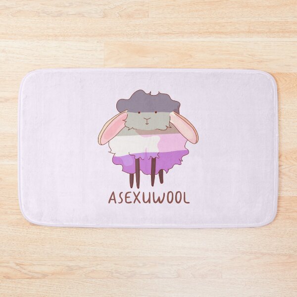 Item preview, Asexual Pride Sheep Pun designed and sold by ForTheFrogWar.