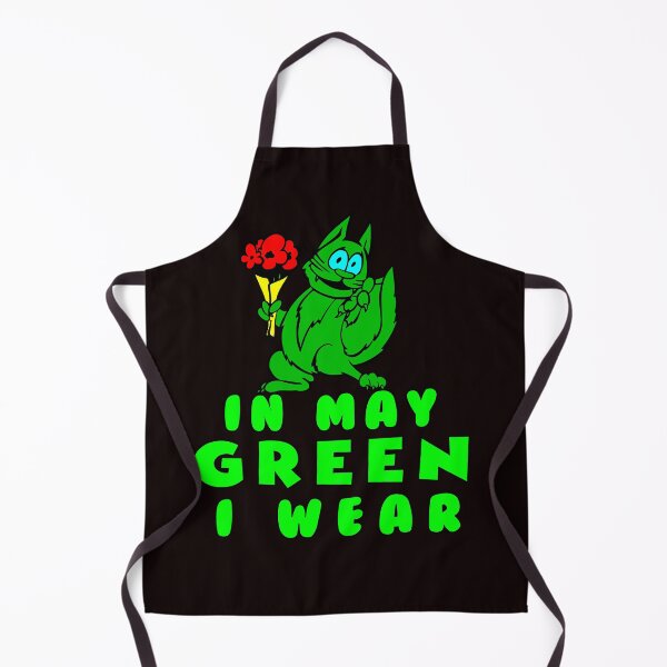 Item preview, In May We Wear Green Mental Health Awareness designed and sold by roleshop.