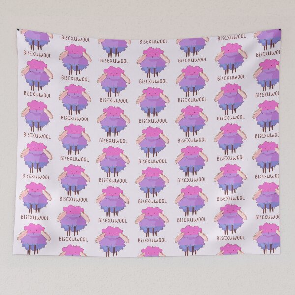 Item preview, Bisexual Pride Sheep Pun designed and sold by ForTheFrogWar.