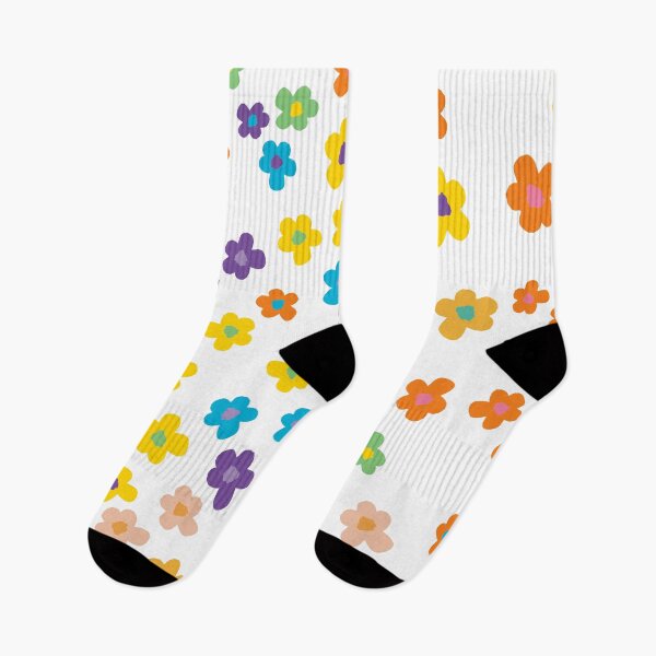 Item preview, White background Watercolour Seemless Flower Pattern designed and sold by SunnyAlloy.
