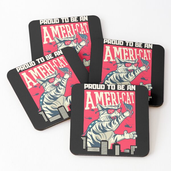 Item preview, Proud to be an Ameri-Cat Lovers 4th July designed and sold by Echo Dusk.