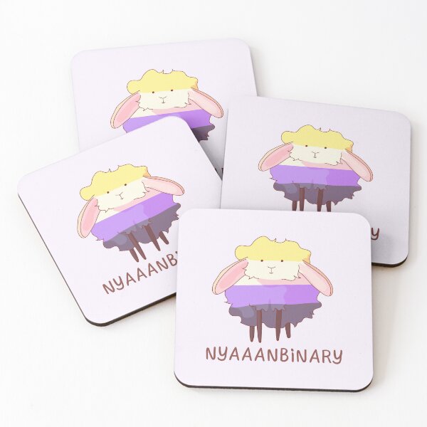Item preview, Nonbinary Pride Sheep Pun designed and sold by ForTheFrogWar.