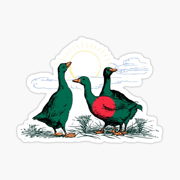 Item preview, Bangladesh Geese designed and sold by Fusti.