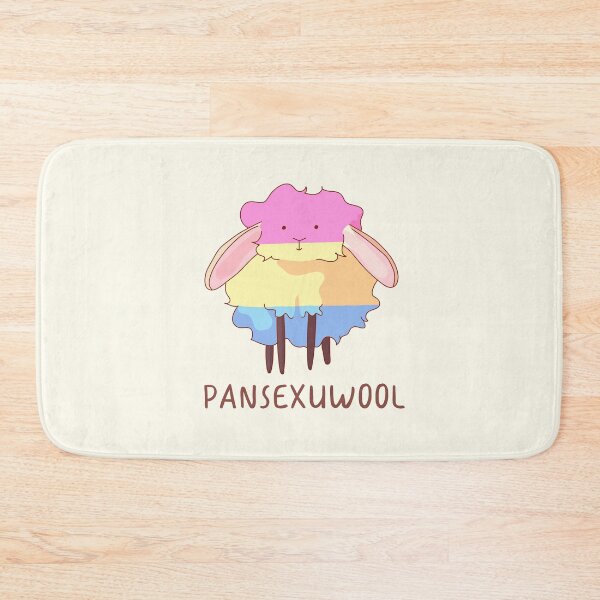 Item preview, Pansexual Pride Sheep Pun designed and sold by ForTheFrogWar.