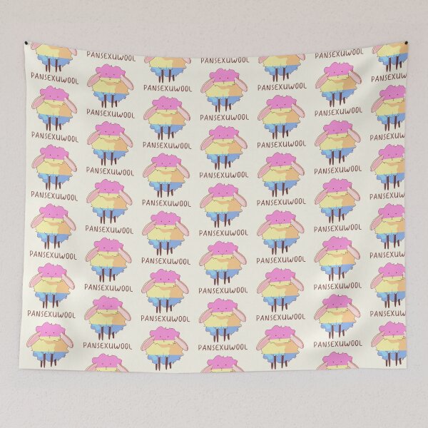 Item preview, Pansexual Pride Sheep Pun designed and sold by ForTheFrogWar.