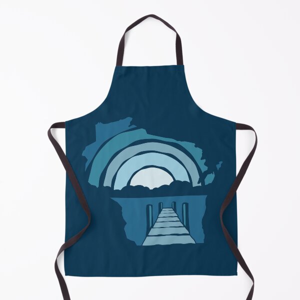 Item preview, Wisconsin Moonrise Rough Pier View designed and sold by gstrehlow2011.