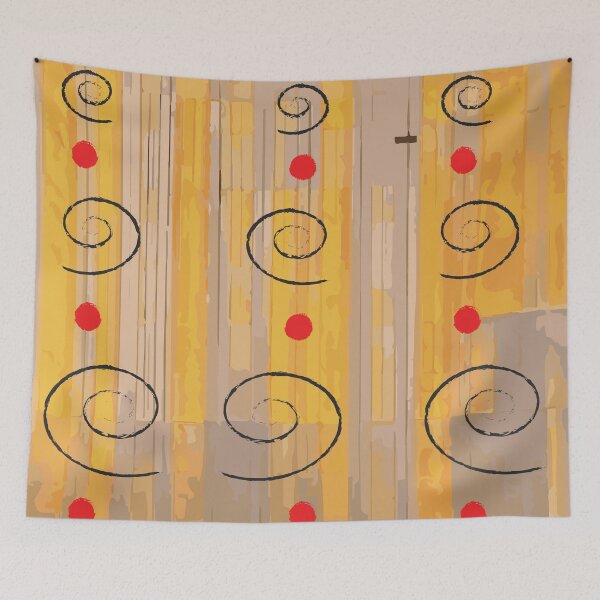 Item preview, The spirals abstract art designed and sold by SatyaBramha.