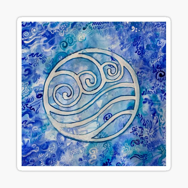 Water Tribe Symbol ATLA Sticker
