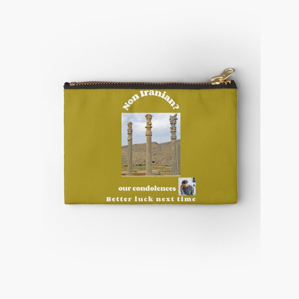 Item preview, "Condolences to non Iranians"  (white text) designed and sold by skoumpourdides.