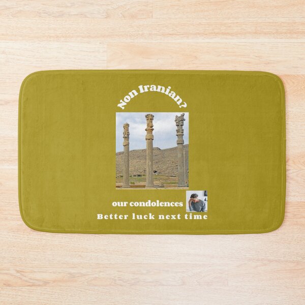 Item preview, "Condolences to non Iranians"  (white text) designed and sold by skoumpourdides.