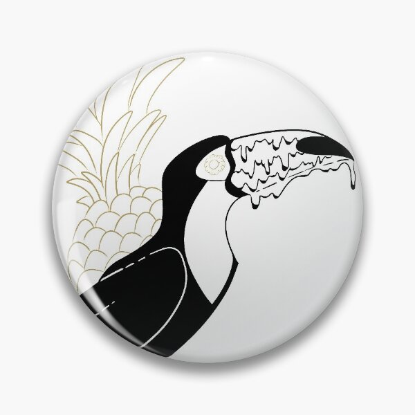 Item preview, Black and Gold Toucan  designed and sold by BlueJaySongbird.
