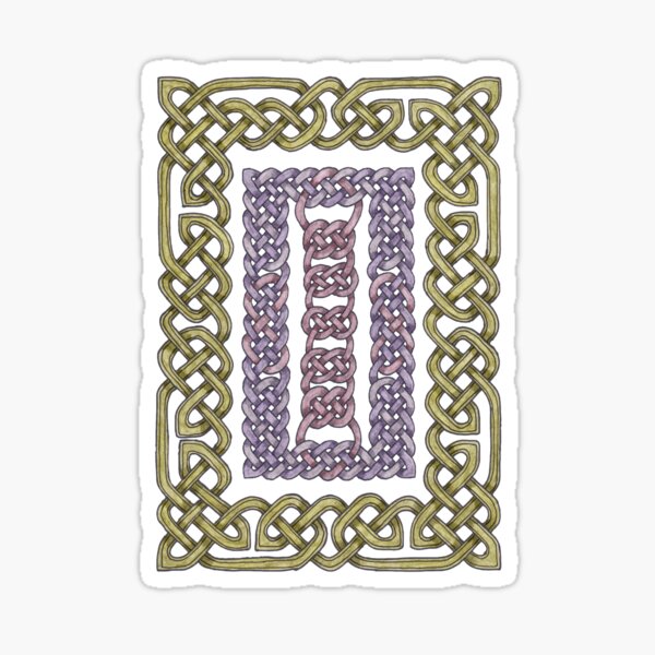 Celtic Frames Sticker