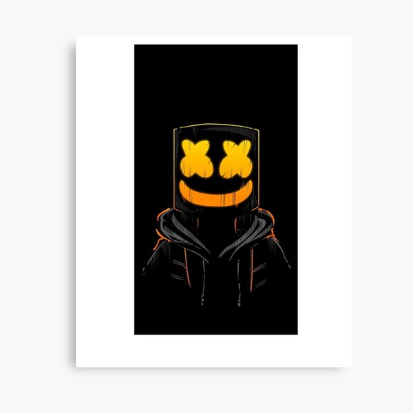 Lienzos Marshmello Redbubble - como vestirse como marshmello sin robux