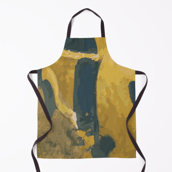 Item preview, Vintage yellow abstract art designed and sold by SatyaBramha.