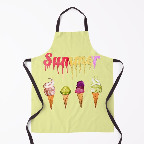 Item preview, Copie de watercolor dripping ice creams' letters designed and sold by skiair.
