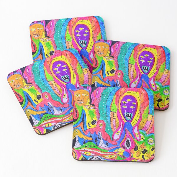 Item preview, Psychedelic Lowbrow Surrealism 2 designed and sold by Discordant Dreams Art.