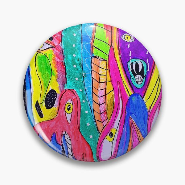 Item preview, Psychedelic Lowbrow Surrealism 2 designed and sold by Discordant Dreams Art.