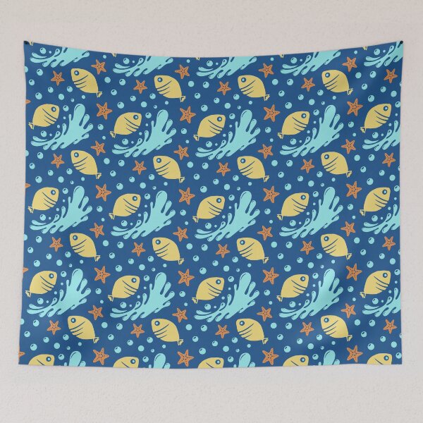 Item preview, Mundo submarino designed and sold by NewagePatterns.