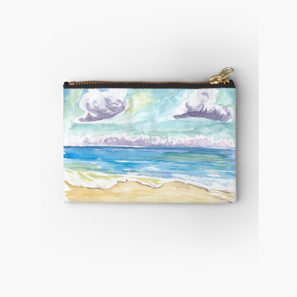 Item preview, Beach Waves Spray And Caribbean View designed and sold by artshop77.