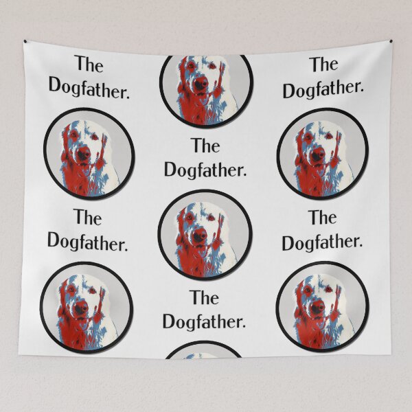 Item preview, The Dogfather designed and sold by CardinalRidge.