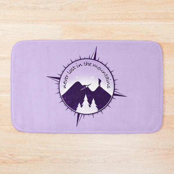 Item preview, Never Lost In The Mountains - Purple 02 designed and sold by serenaking.