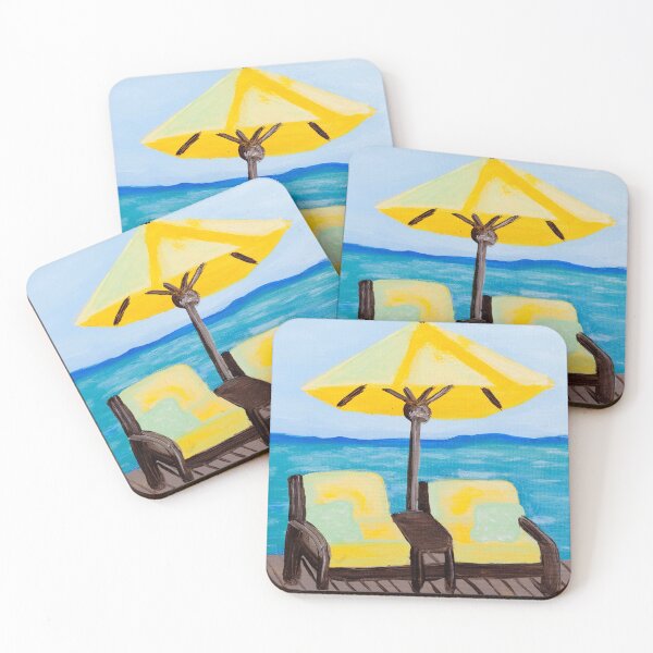 Item preview, Dock Chairs & Umbrella designed and sold by GinnyH.