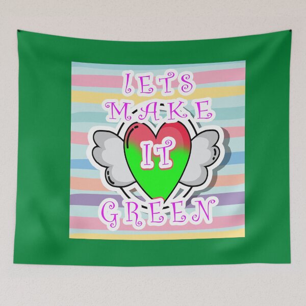 Item preview, In May We Wear Green Mental Health Awareness designed and sold by roleshop.