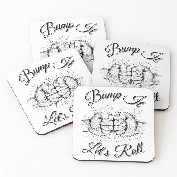 Item preview, Bump It Lets Roll Tee designed and sold by FitnessPirate.