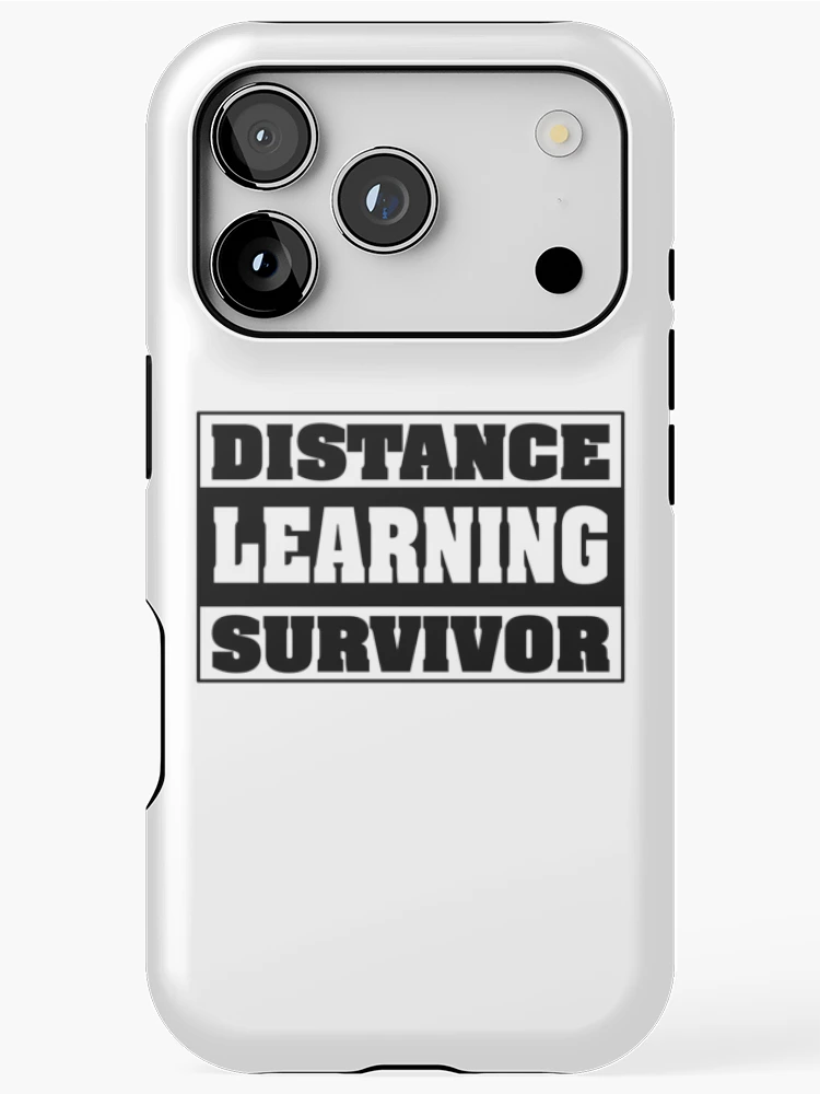 Thumbnail 1 of 4, iPhone Case, Distance Learning Survivor Essential Sticker designed and sold by SW33TSP0T.