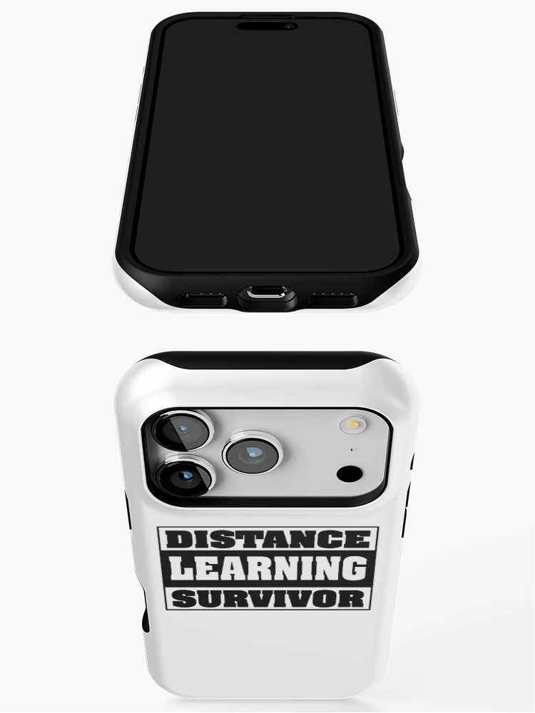 Thumbnail 3 of 4, iPhone Case, Distance Learning Survivor Essential Sticker designed and sold by SW33TSP0T.