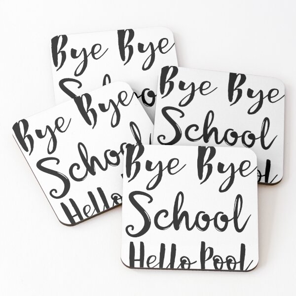 Item preview, Bye Bye School Hello Pool ,Teacher Squad Summer  designed and sold by Raminovitch.