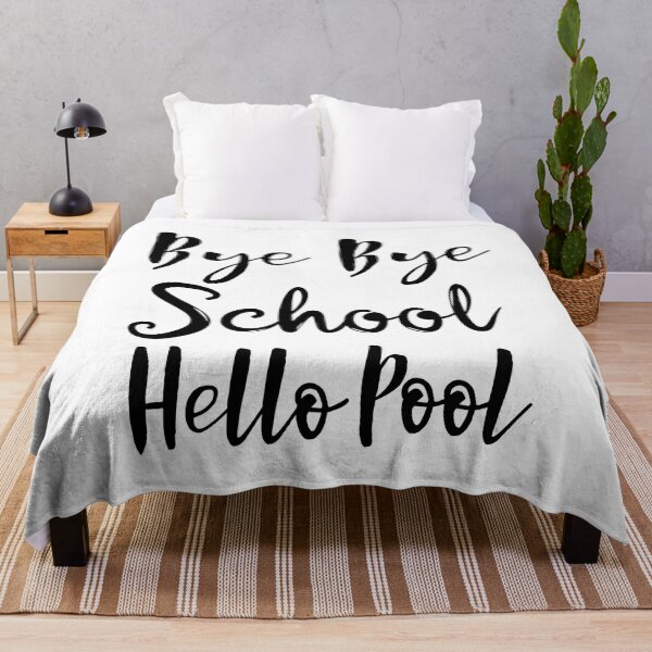 Item preview, Bye Bye School Hello Pool ,Teacher Squad Summer  designed and sold by Raminovitch.