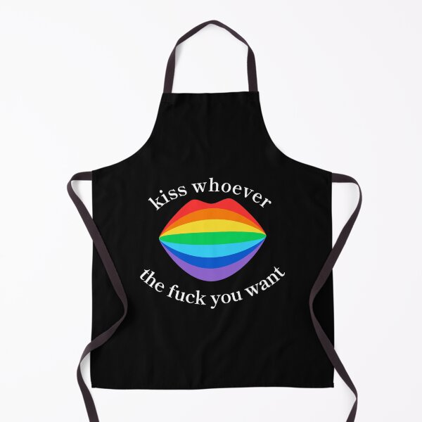Item preview, Kiss whoever you want LGBT love peace rainbow equality designed and sold by CreatDifference.