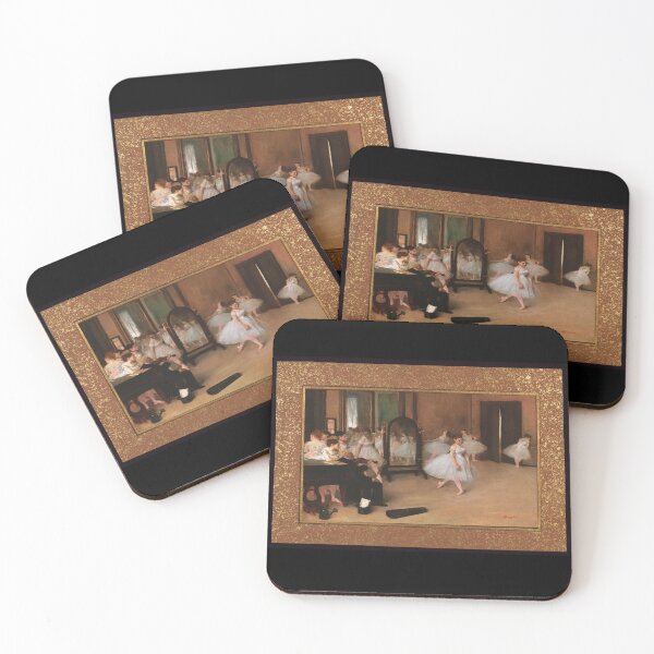 Item preview, The Dancing Class 1874 Degas - Ballet Class Framed Print designed and sold by molamode.