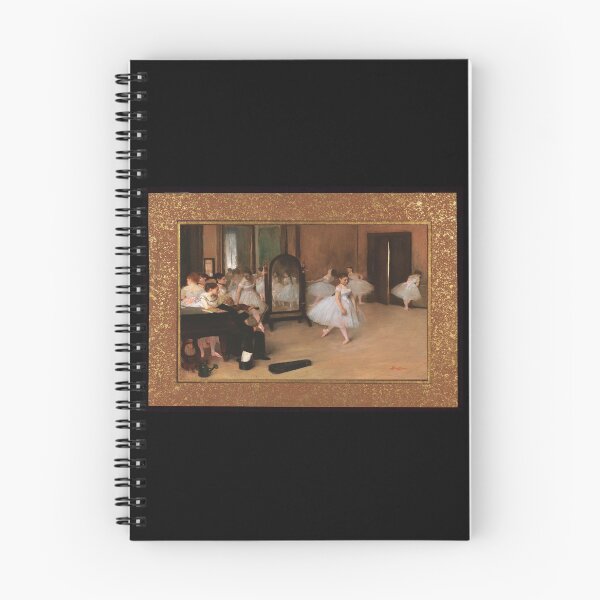 Item preview, The Dancing Class 1874 Degas - Ballet Class Framed Print designed and sold by molamode.