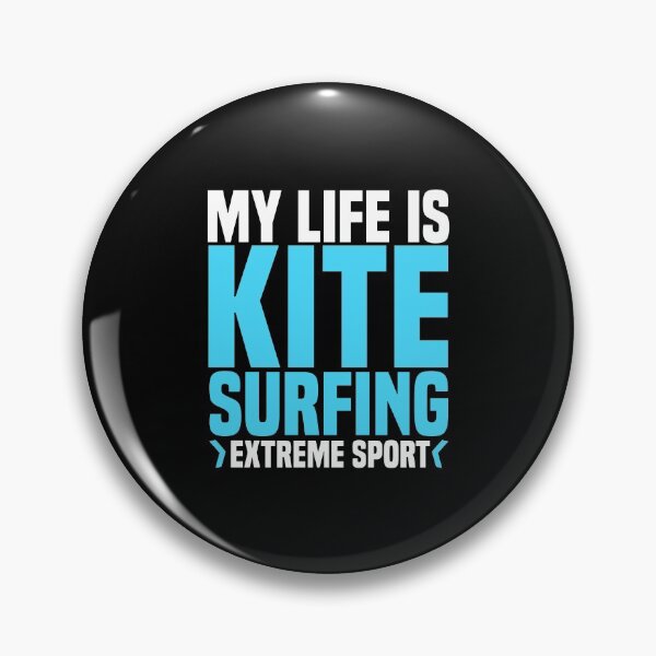 Item preview, My Life Is Kite Surfing Extreme Sport Kitesurf Kite Flying designed and sold by Nessshirts.