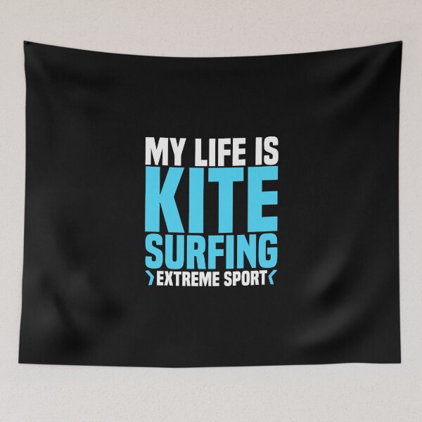 Item preview, My Life Is Kite Surfing Extreme Sport Kitesurf Kite Flying designed and sold by Nessshirts.