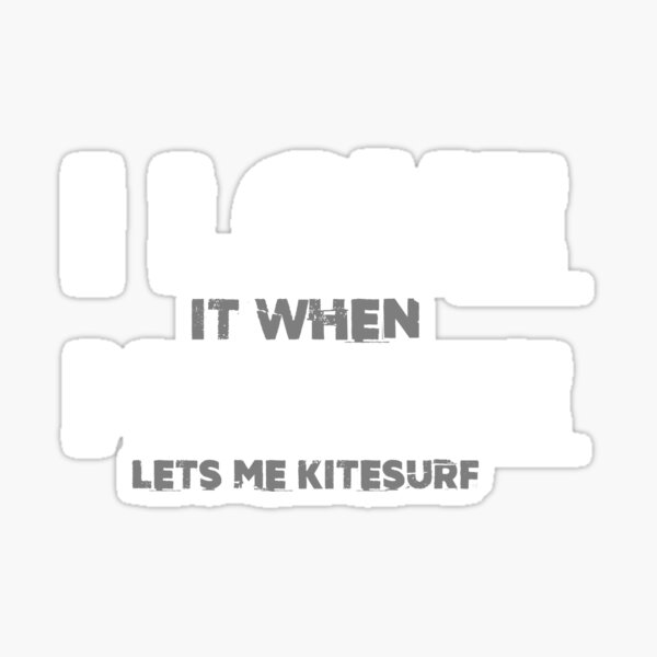 Item preview, J'adore quand ma femme me laisse faire du kitesurf - Kitesurfer Kiting designed and sold by Nessshirts.