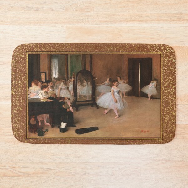 Item preview, The Dancing Class 1874 Degas - Ballet Class Framed Print designed and sold by molamode.