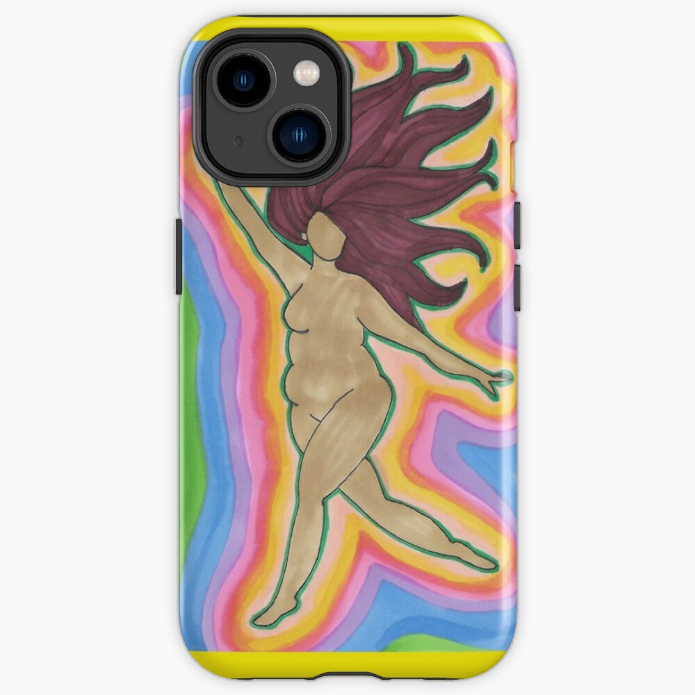 Flaunt - Lavender Square iPhone Case - Nude - Phone Case